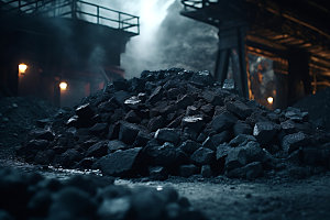 煤炭工业煤矿摄影图