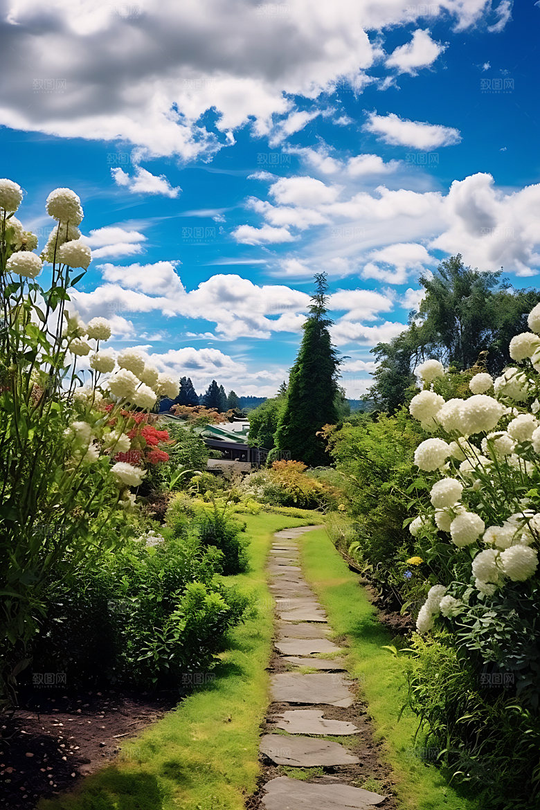 花园花卉公园摄影图