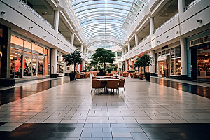 购物中心大气商场摄影图