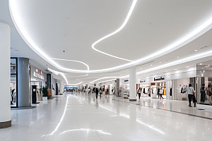 购物中心购物广场商场摄影图