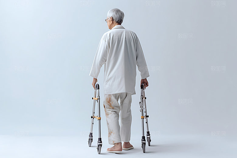 拐杖医疗康复高清效果图