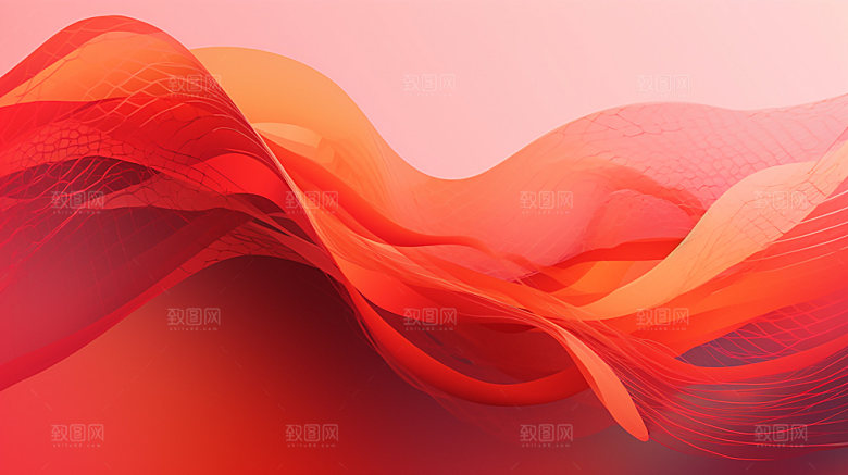 彩色丝绸绸缎高清背景图