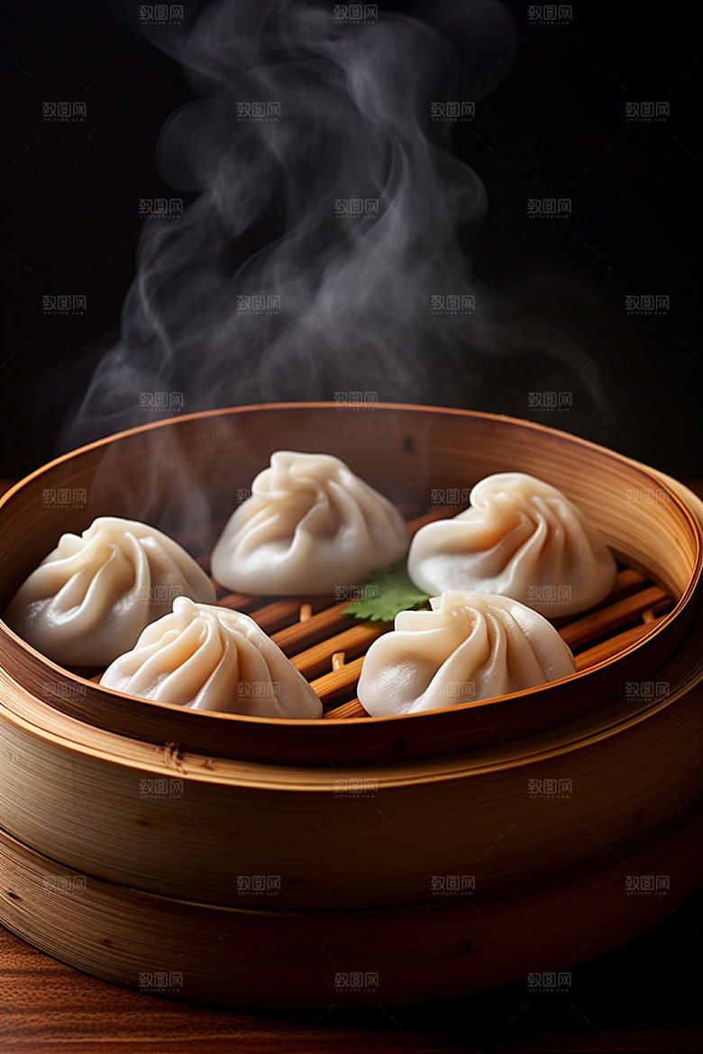 广式早茶精致美食摄影矢量素材
