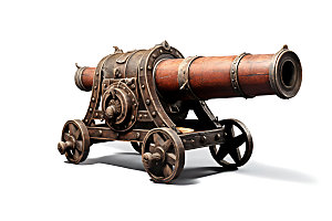 古代大炮立体火炮模型