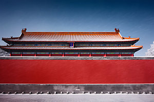 故宫红墙北京故宫中国风摄影图