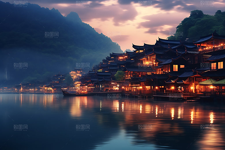 贵州茅台镇黔北风光摄影图