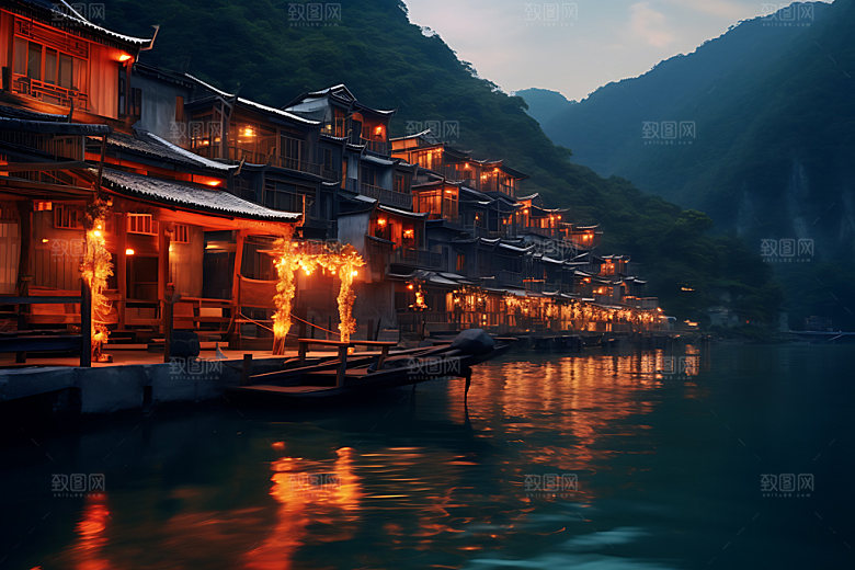 贵州茅台镇高清黔北摄影图