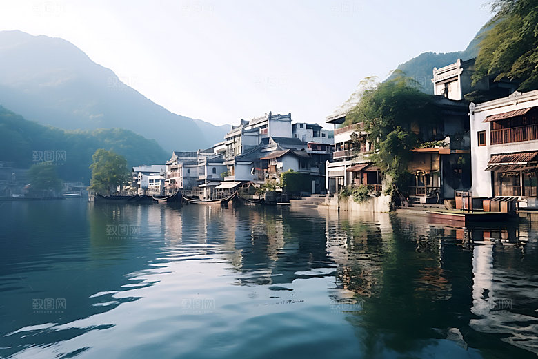 贵州茅台镇酒乡旅游摄影图