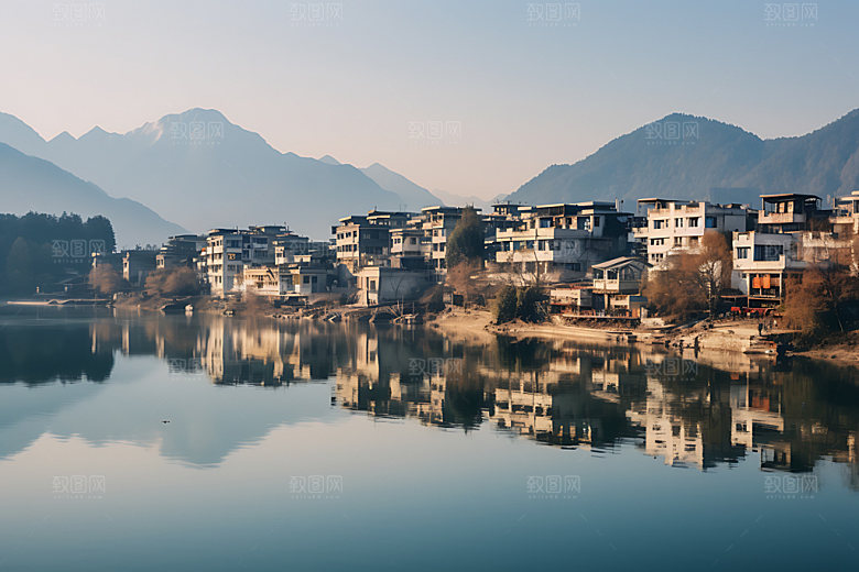 贵州茅台镇旅游酒乡摄影图