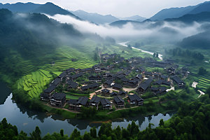 贵州茅台镇高清自然摄影图