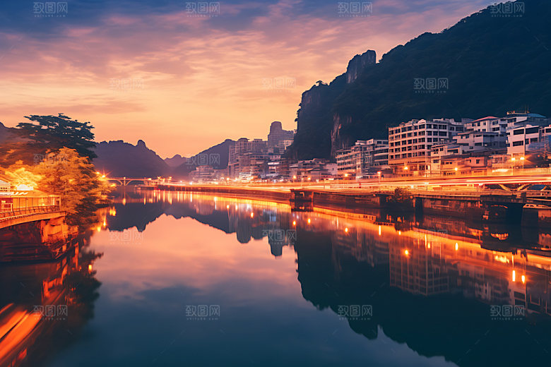 贵州茅台镇旅游黔北摄影图
