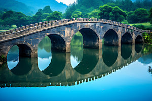 贵州小七孔大七孔自然摄影图