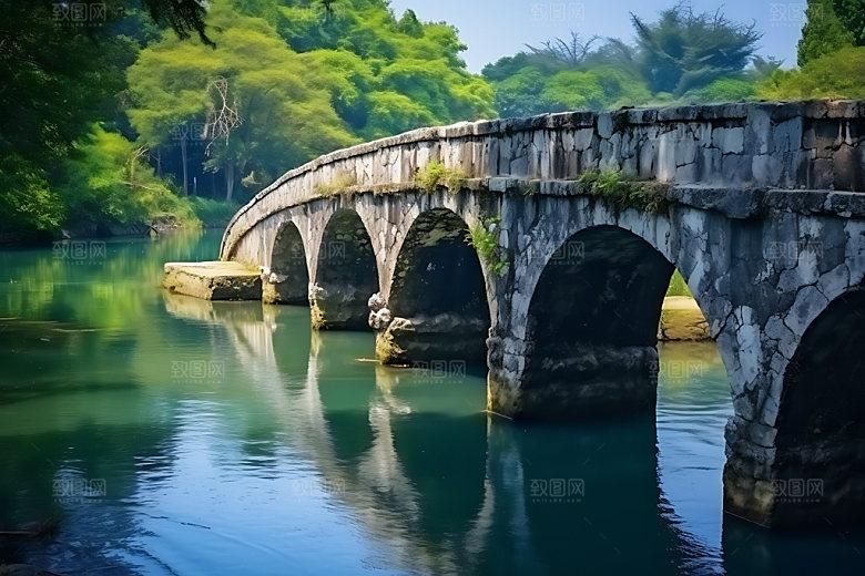 贵州小七孔旅游高清摄影图