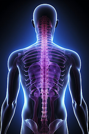 骨科人体构造脊椎插图