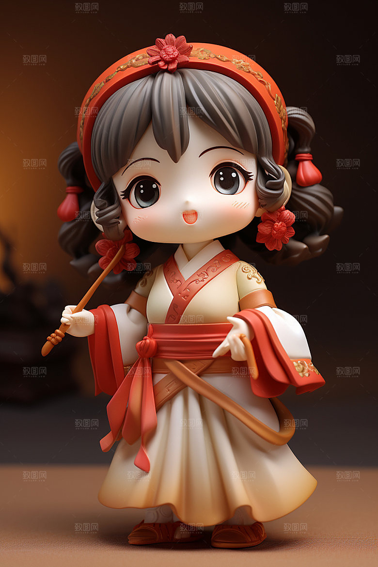 新年中国风过春节矢量素材