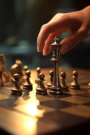 国际象棋企业高清摄影图