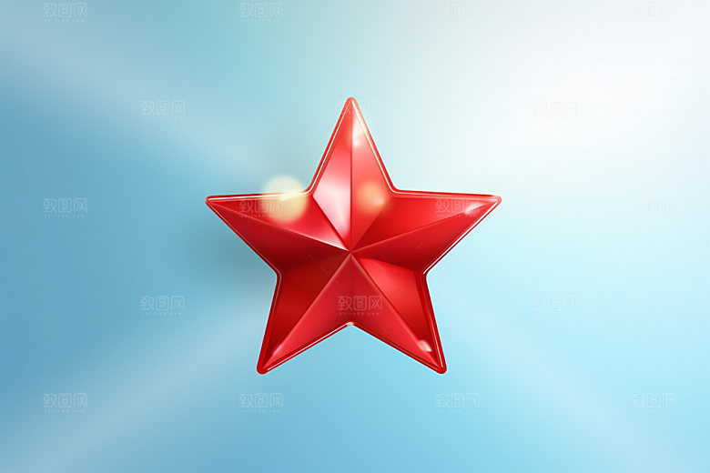 五角星党建活动元素
