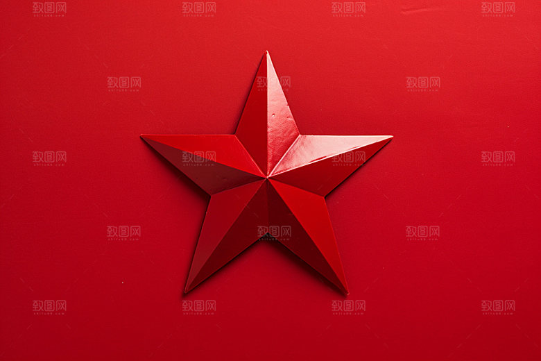 五角星党建3D元素