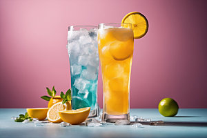 果汁饮料饮品夏日摄影图