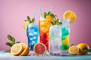 果汁饮料美味夏日摄影图