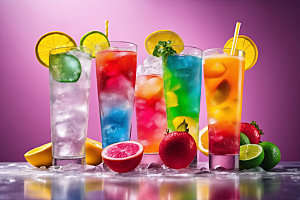 果汁饮料高清夏日摄影图