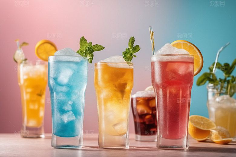 果汁饮料高清冰爽摄影图
