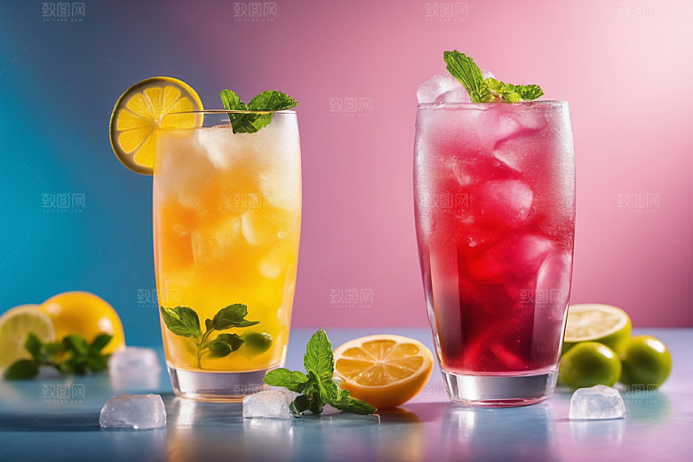 果汁饮料美味夏天摄影图