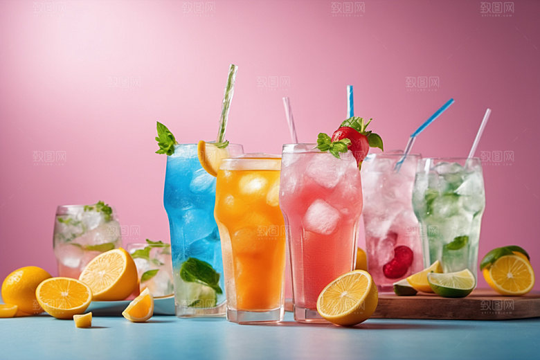 果汁饮料美味高清摄影图