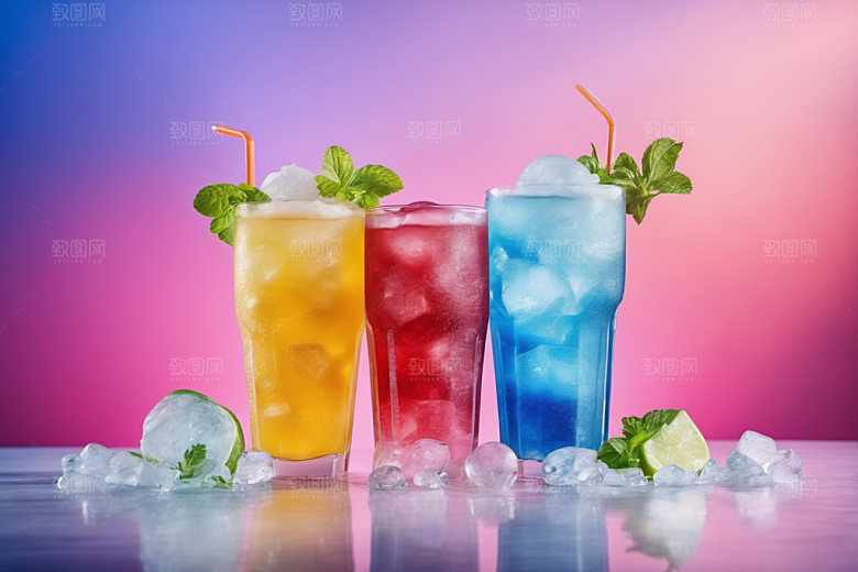 果汁饮料美味夏天摄影图