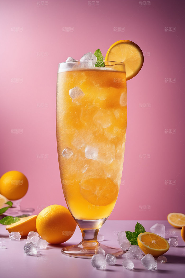 果汁高清夏日摄影图