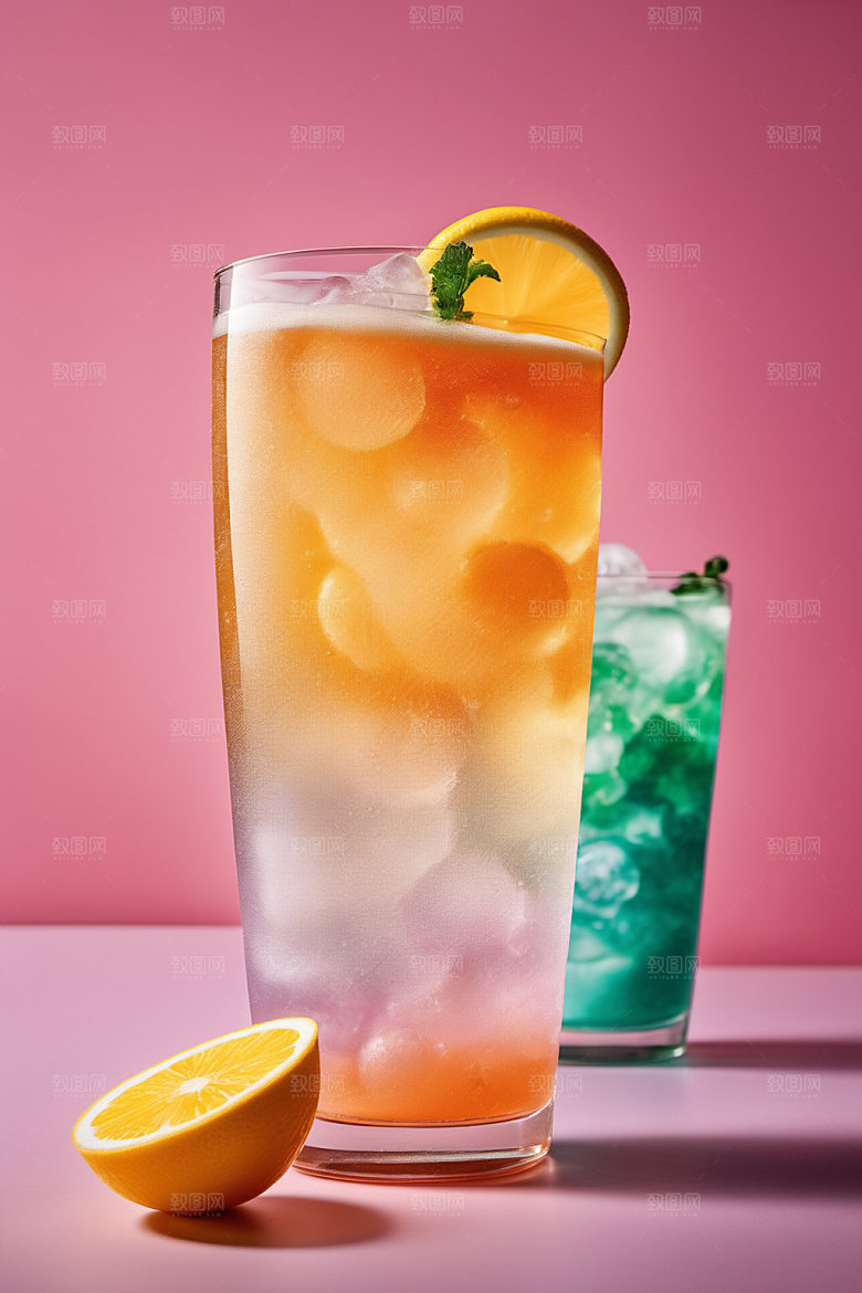 果汁高清冰爽摄影图