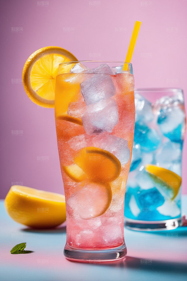 果汁高清夏天摄影图