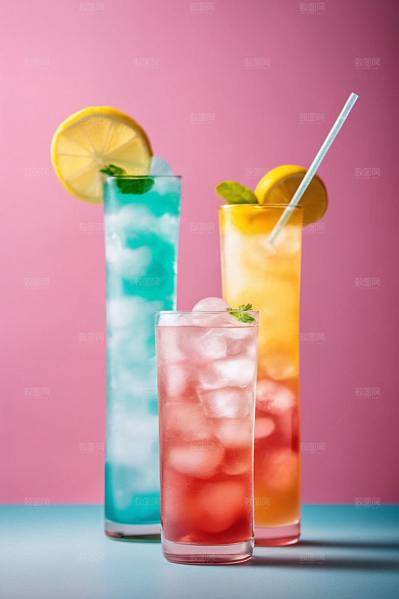 果汁创意夏天摄影图