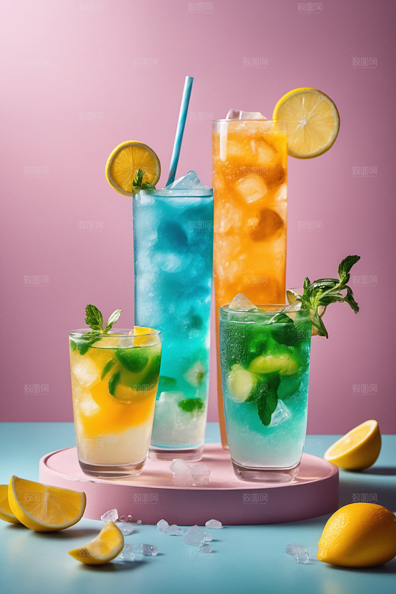 果汁夏日夏天摄影图