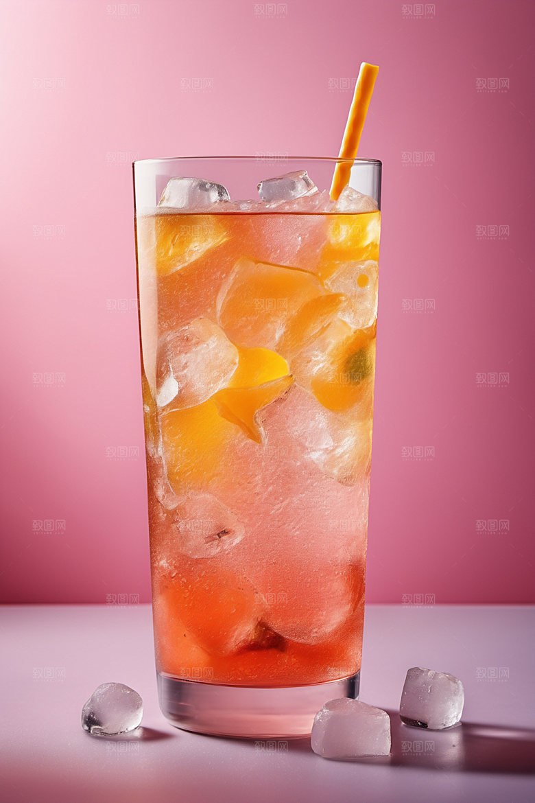 果汁茶饮夏天摄影图