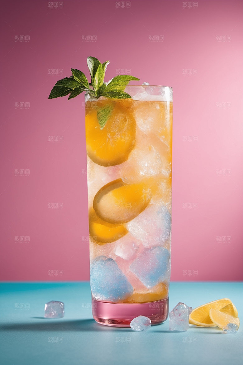 果汁饮料夏天摄影图