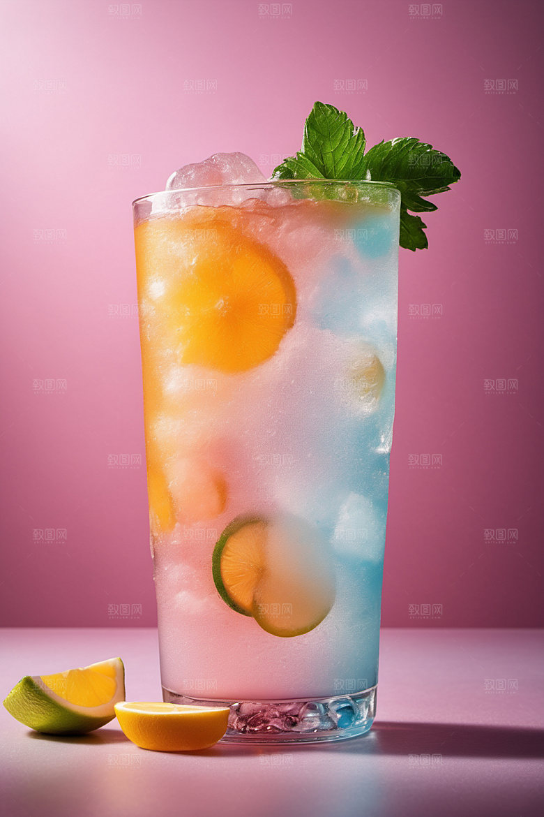 果汁美食夏天摄影图