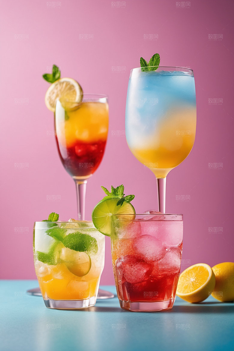 果汁高清夏天摄影图