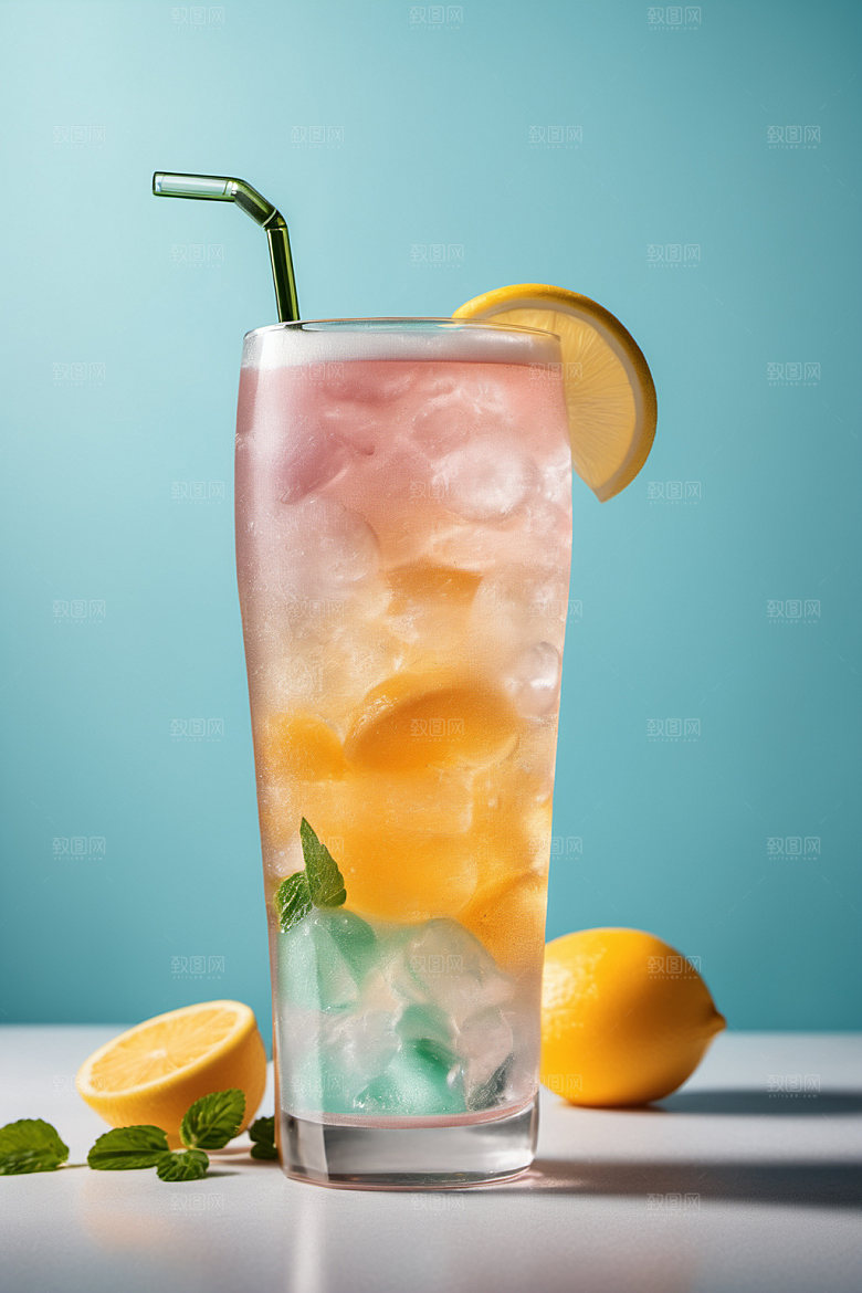 果汁创意夏天摄影图