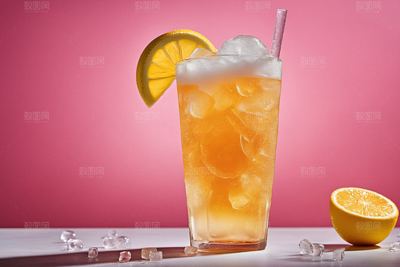 果汁茶饮夏天摄影图