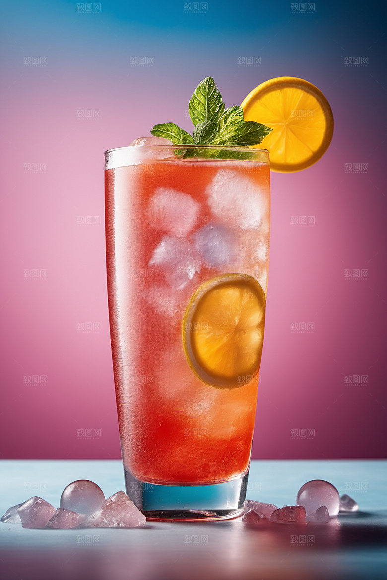 果汁茶饮夏天摄影图