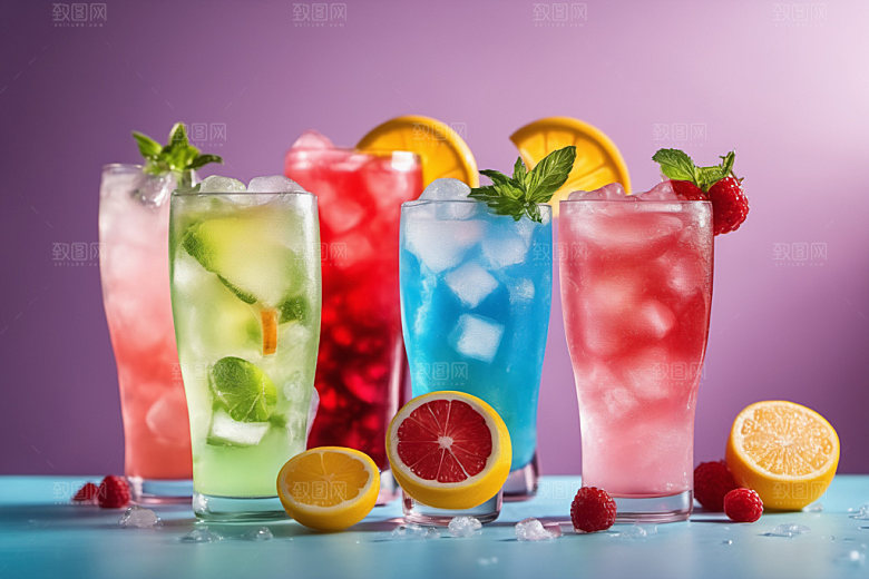 果汁夏日夏天摄影图
