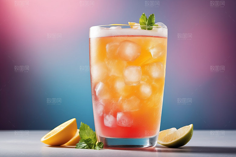 果汁创意美食摄影图