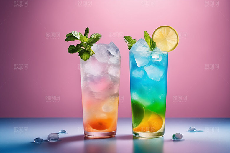 果汁美食夏天摄影图