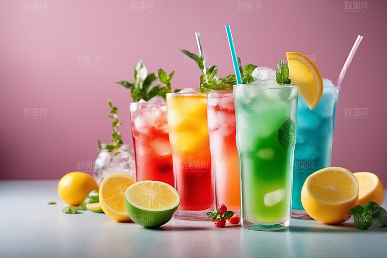 果汁高清果饮摄影图