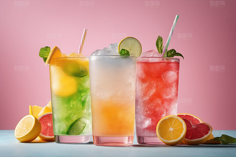 果汁夏天夏日摄影图
