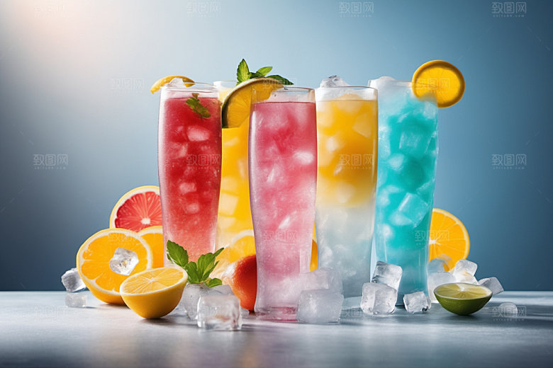 果汁美食高清摄影图