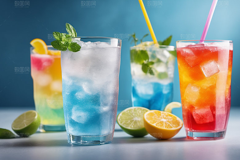 果汁夏日高清摄影图
