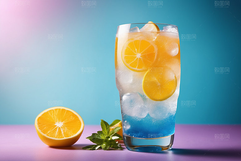 果汁饮料夏天摄影图