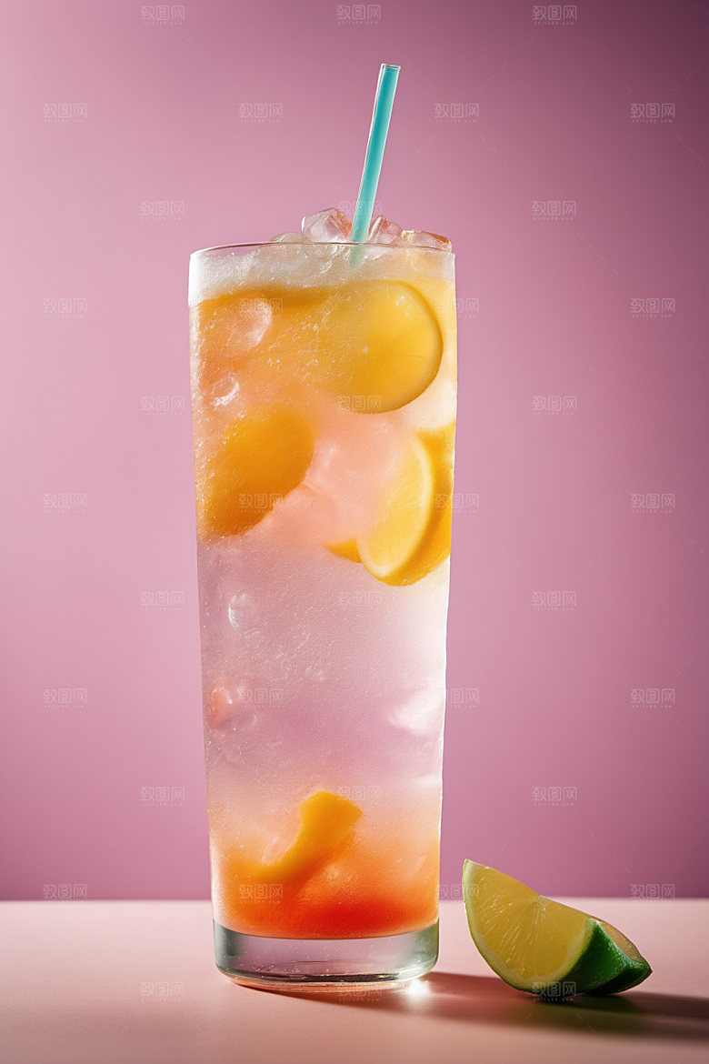 果汁高清夏日摄影图